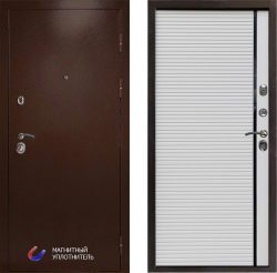 Дверь Медь Porte Белый